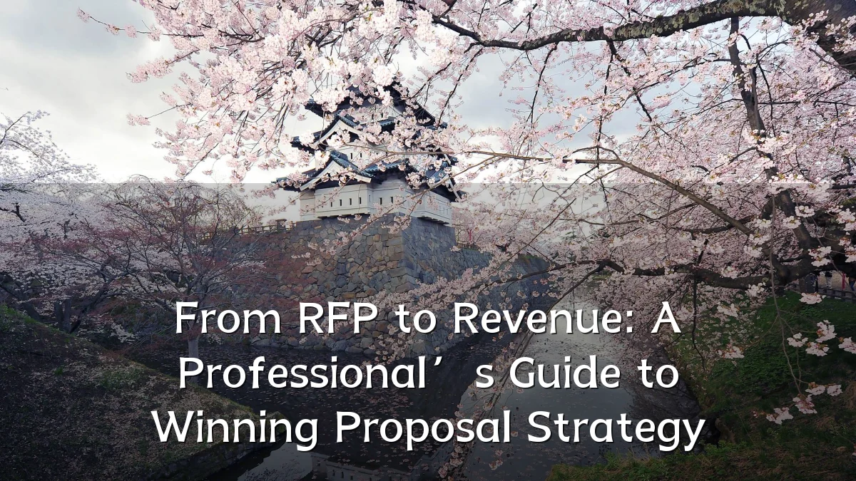 From RFP to Revenue: A Professional’s Guide to Winning Proposal Strategy