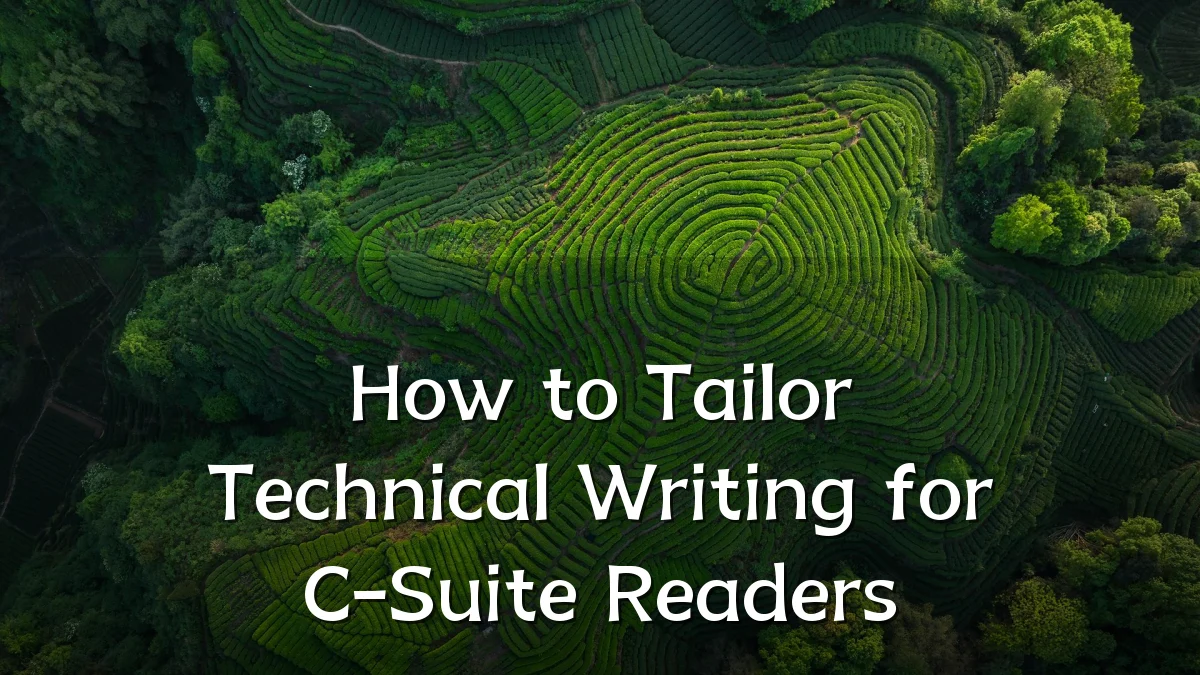 How to Tailor Technical Writing for C-Suite Readers