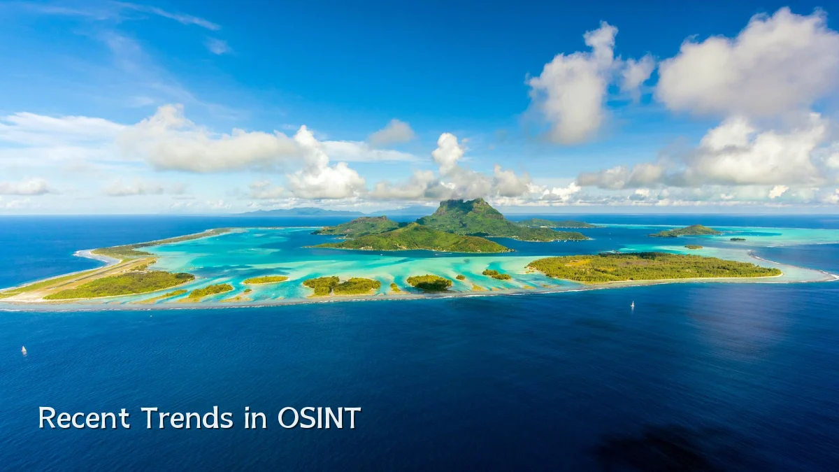 Recent Trends in OSINT