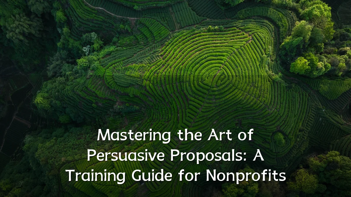 Mastering the Art of Persuasive Proposals: A Training Guide for Nonprofits